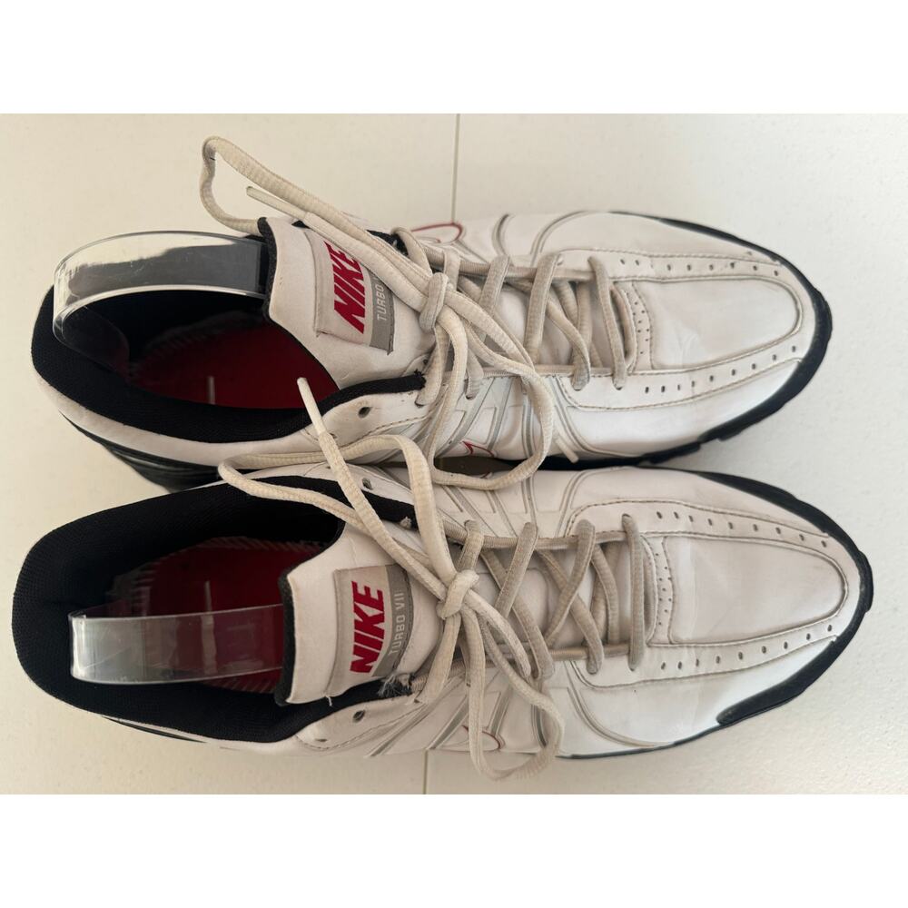 2008 Nike Shox Turbo VII White Black Men's size 11.5 Shoe Sneakers - Picture 5 of 12